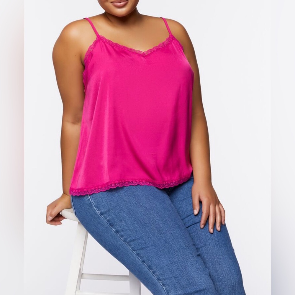 Forever 21 Lace Trim Cami